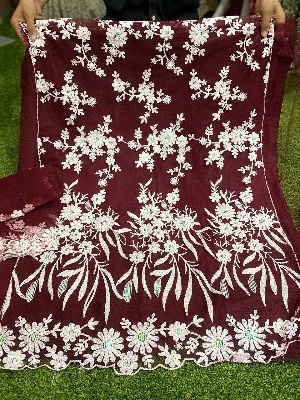 PAKISTANI SUIT WITH DUPATTA UNSTICHED