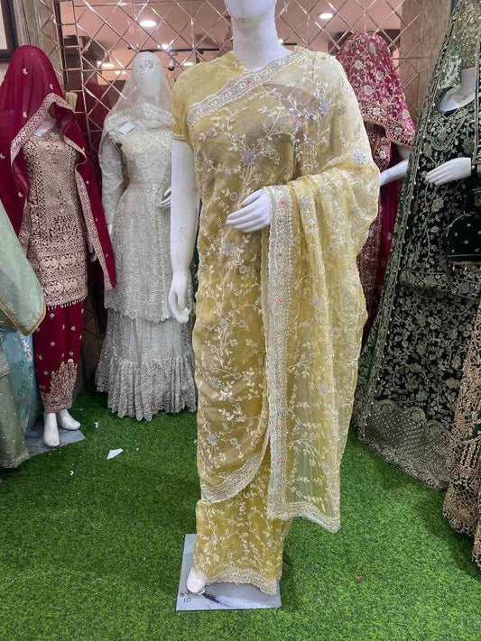 Full Work Party Wear Sarees ✨