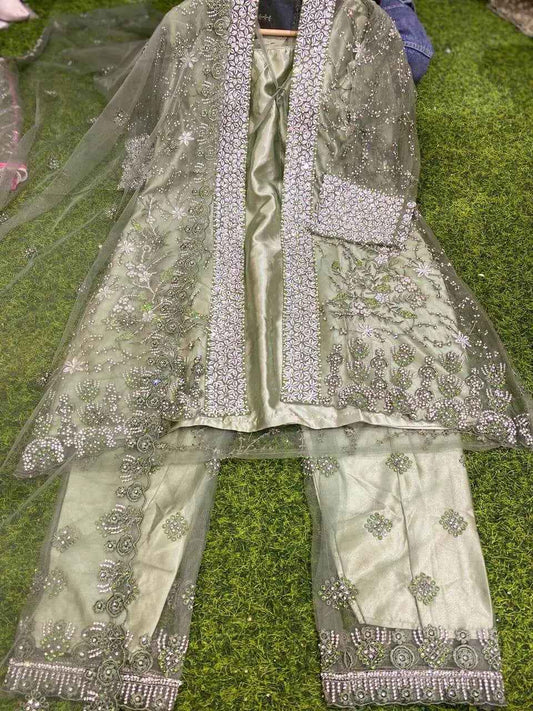 ✨ Elegant Shrug Alina Cut Party Wear with Pant