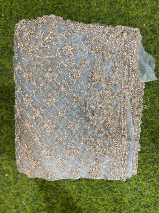 Full Work Party Wear Sarees ✨