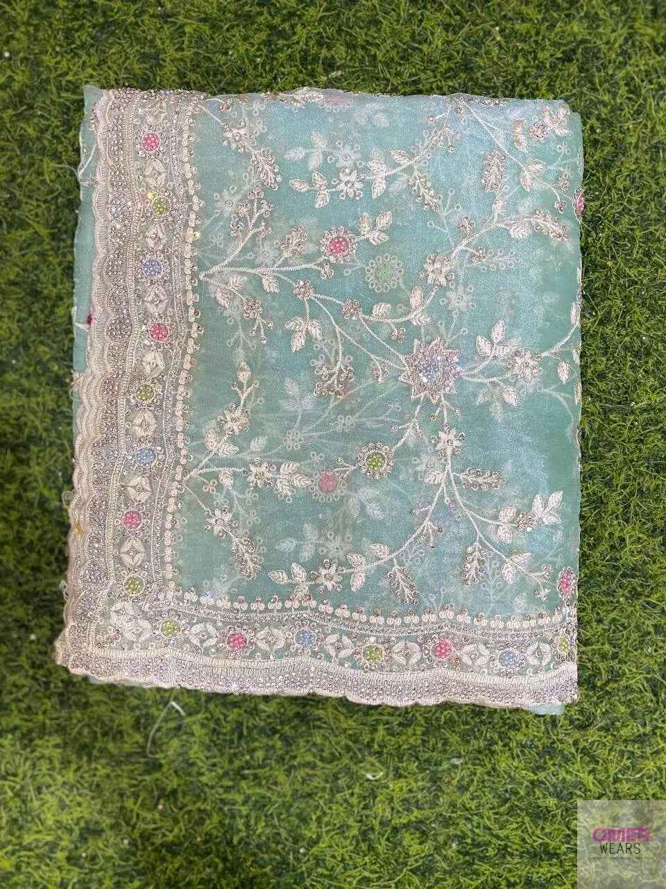 Full Work Party Wear Sarees ✨