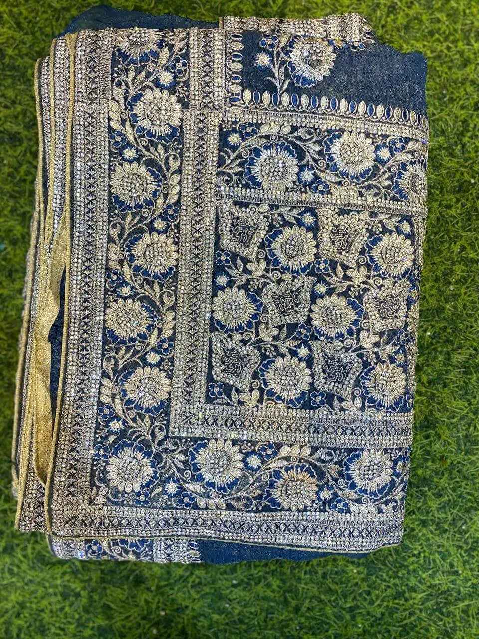 Full Work Party Wear Sarees ✨