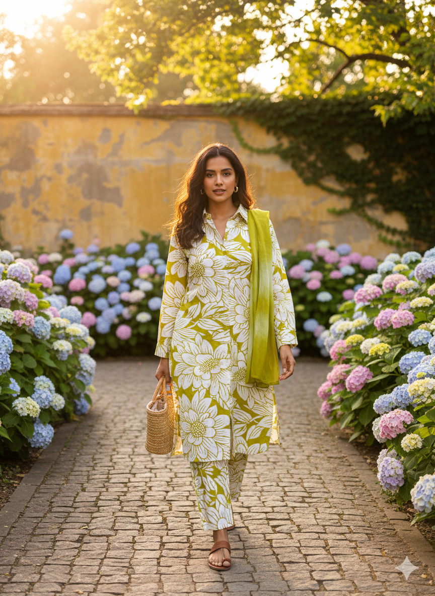 Rayon Printed Co-ord Set for Effortless Style and Comfort