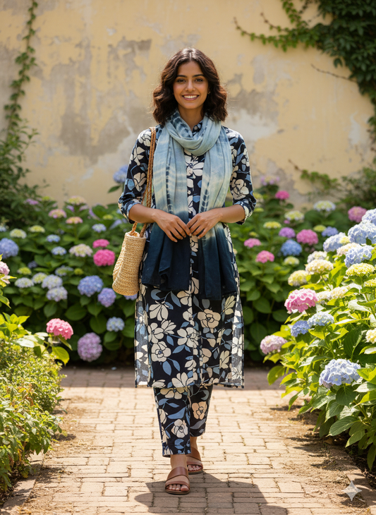 Rayon Printed Co-ord Set for Stylish Comfort and Versatility