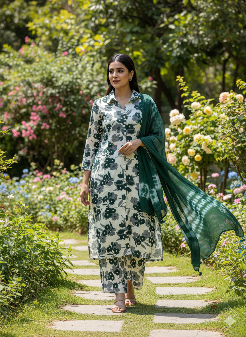 Rayon Printed Co-ord Set for Stylish Comfort 🎀