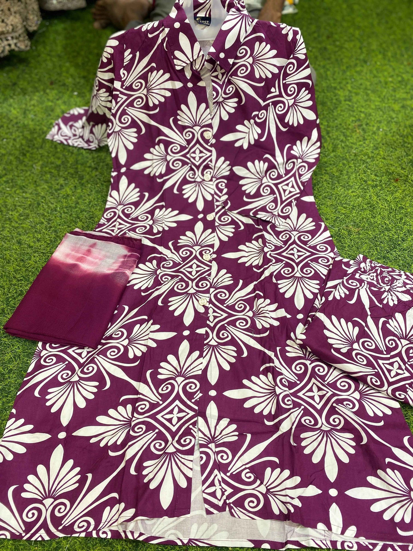 Rayon Printed co-ord set 🎀