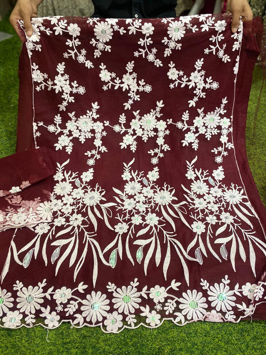 PAKISTANI SUIT WITH DUPATTA UNSTICHED