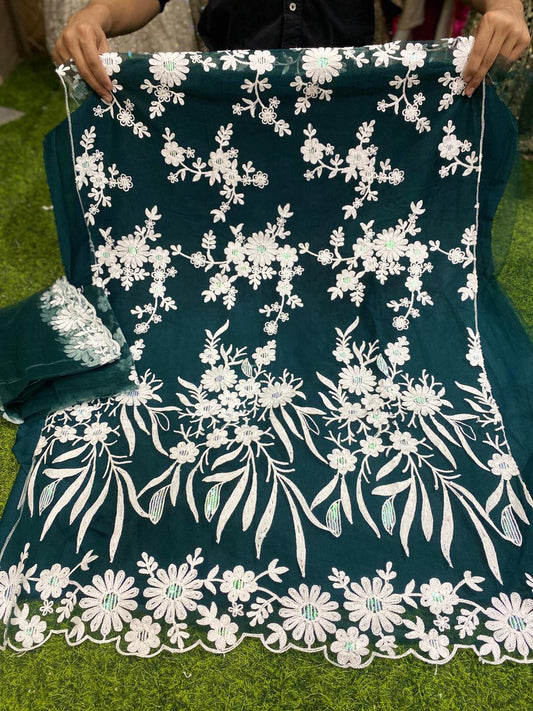PAKISTANI SUIT WITH DUPATTA UNSTICHED
