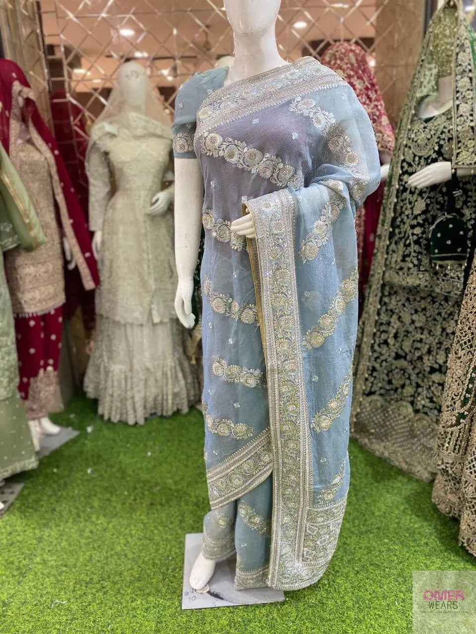 Full Work Party Wear Sarees ✨