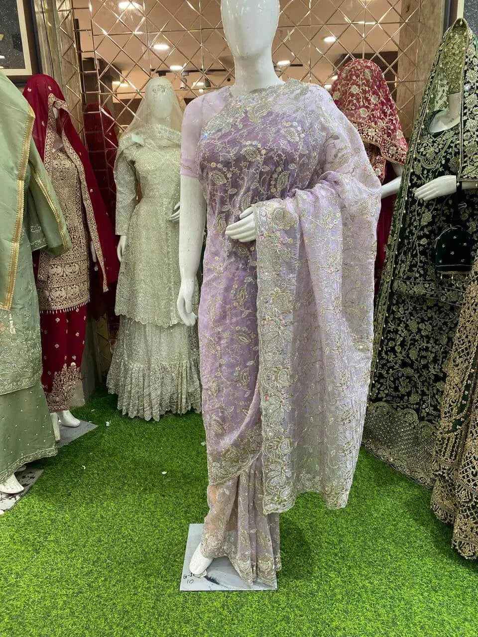 Full Work Party Wear Sarees ✨