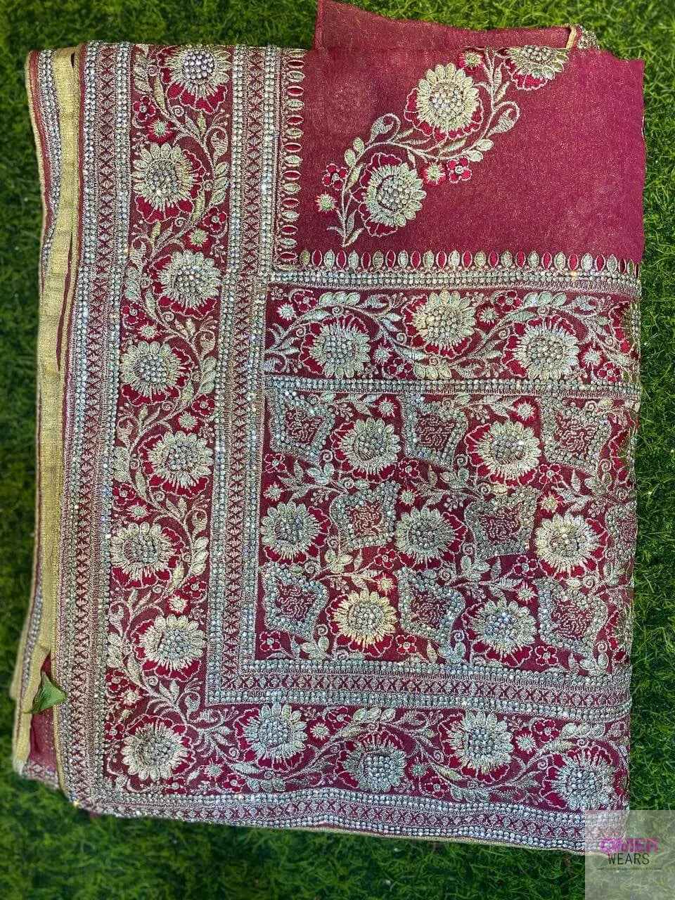 Full Work Party Wear Sarees ✨