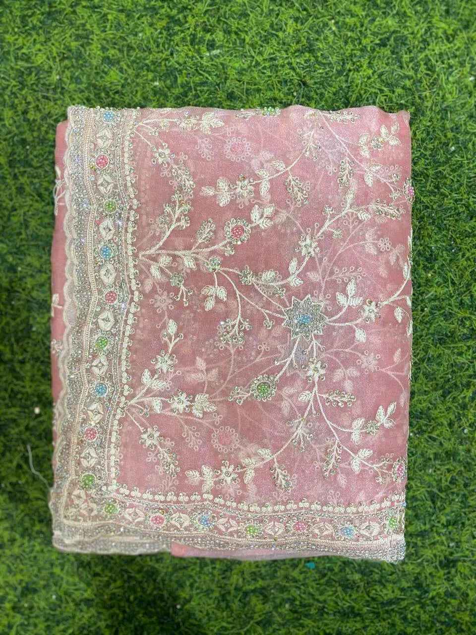 Full Work Party Wear Sarees ✨